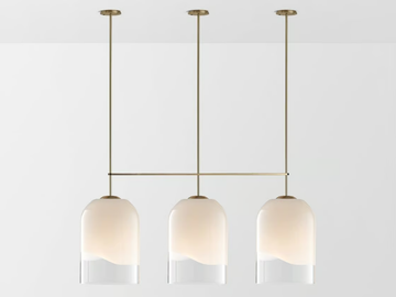 MONI TRIPLE - LED dimmable pendant lamp by Articolo Studio - view 2